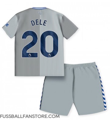 Everton Dele Alli #20 Replik 3rd trikot Kinder 2023-24 Kurzarm (+ Kurze Hosen)